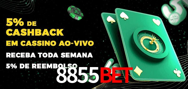 Promoções do cassino ao Vivo 8855bet